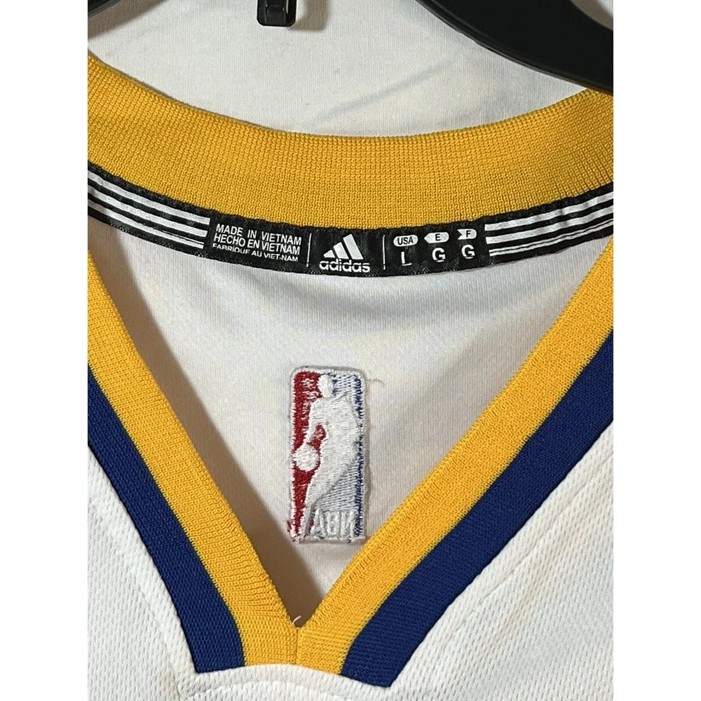 Adidas Kevin Durant Golden State Warriors Swingman Jersey Mens Size L +2 Long - Picture 4 of 4